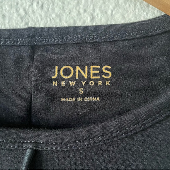 Jones New York Seam Detail Dolman Sleeve Tunic Women’s S Relaxed Office Casual - Picture 2 of 15